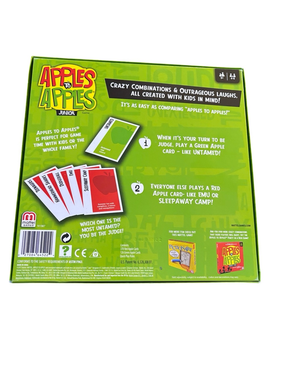 Apples to Apples Junior by Mattel Games - Picture 6 of 8